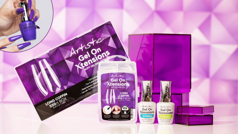 Artistic Gel On Nail Xtensions