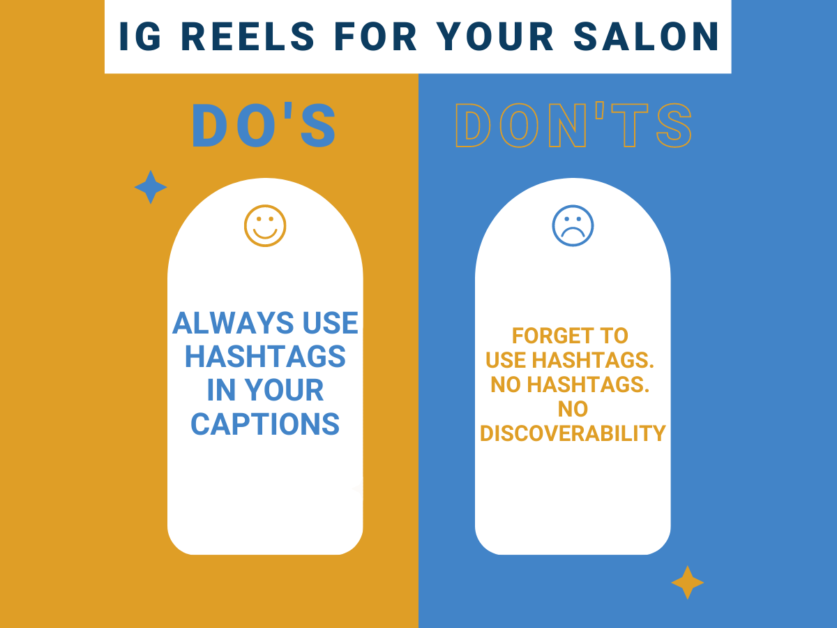 The Do's and Don'ts of Instagram Reels For Your Salon's Page