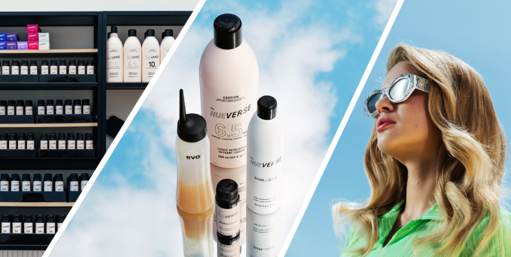 evo hue-verse demi colour range