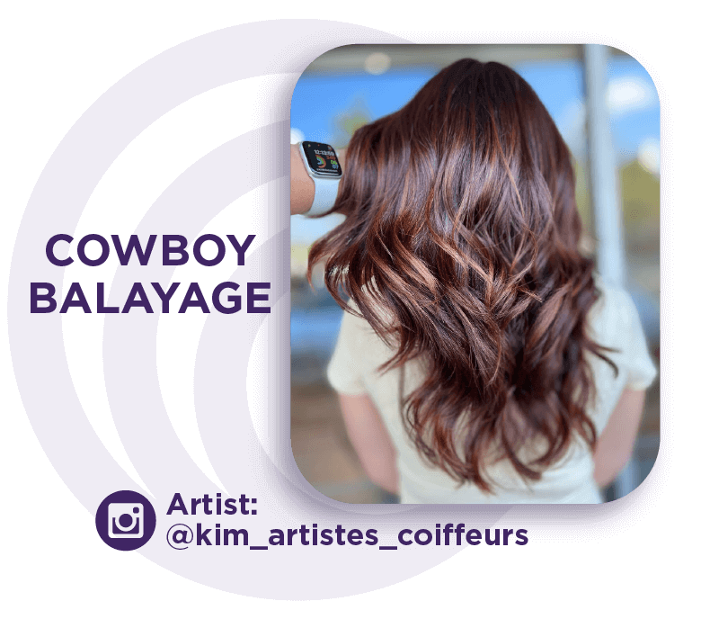 Cowboy Balayage Hair Color