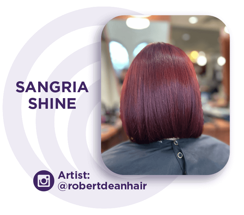 Sangria Shine Hair Color