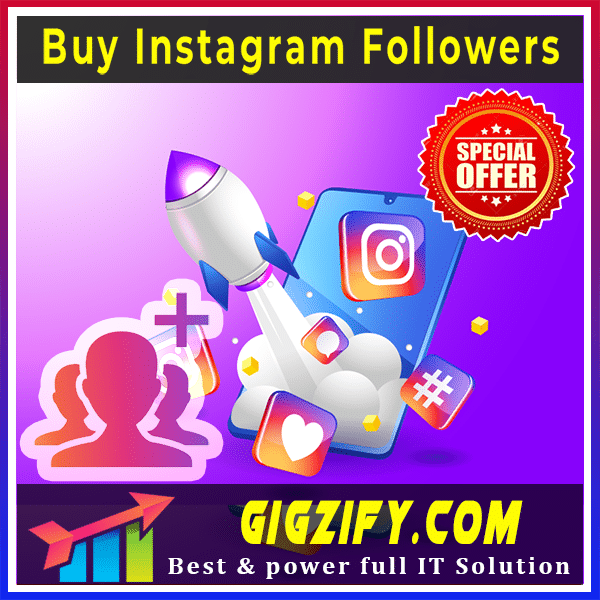 Buy Instagram Followers - gigzify Low Price and High Quality