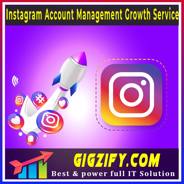 Instagram Account Management Growth Service -Best Services